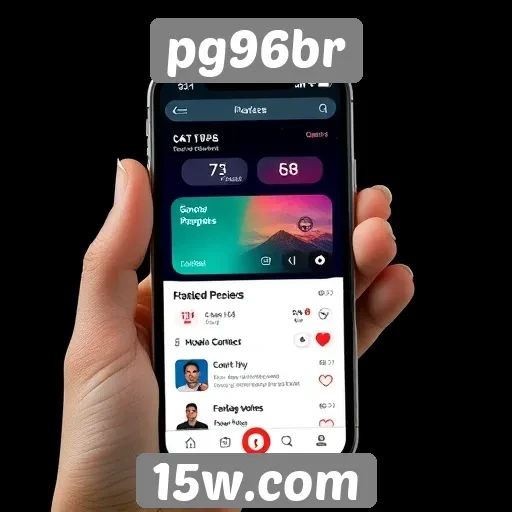 Interface do pg96br é otimizada para dispositivos móveis