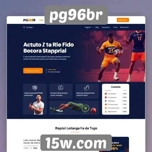 Facilidade de navegação e usabilidade do site pg96br